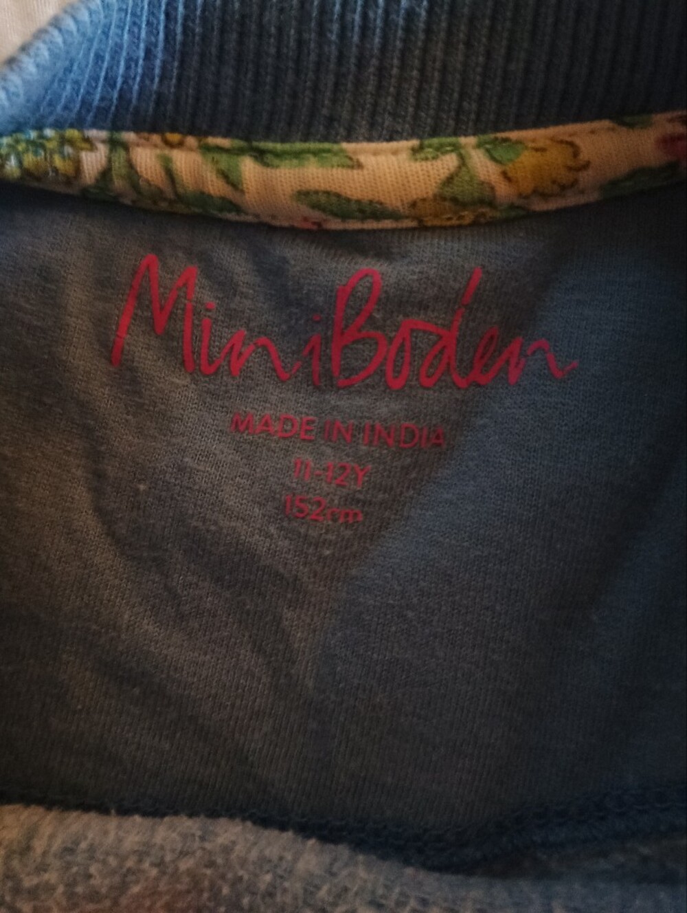 Mini Boden Girls 11-12 Kitten Sweatshirt - Picture 3 of 3